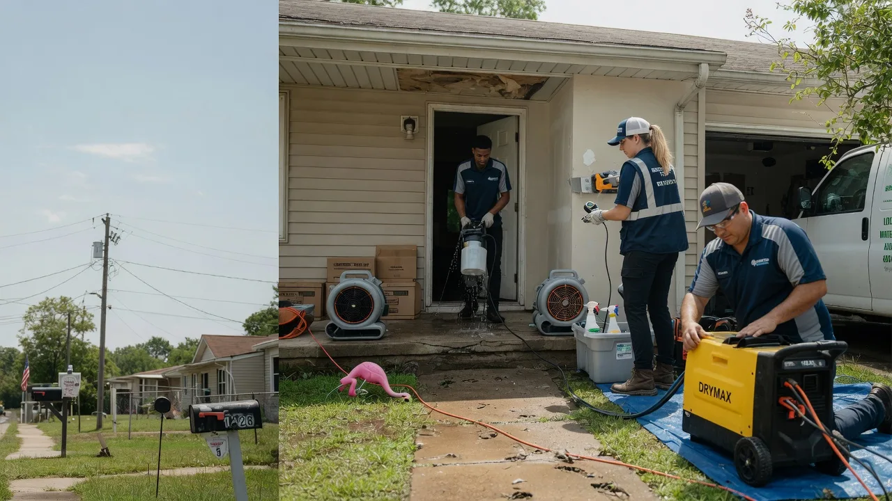 Storm Damage Water Removal in La Fayette, KY near me